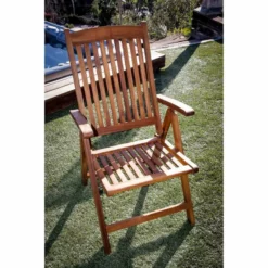 SEATEAK Avalon Teak Folding Deck Armchair -Boat Seating Sales Shop 12965372 5 1500