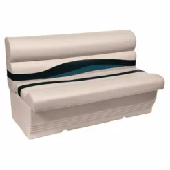 WISE SEATING 50"Premium Bench Seat, Navy/Cobalt