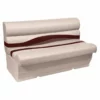 WISE SEATING 50"Premium Bench Seat, Wineberry/Manatee -Boat Seating Sales Shop 13460472