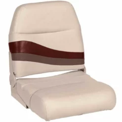 WISE SEATING Premium Boat Seat, Wineberry/Manatee