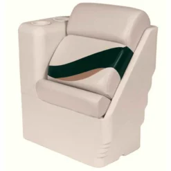 WISE SEATING Premium Left Lean Back Recliner, Jade/Fawn