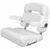 TACO MARINE 28" Deluxe Capri Helm Chair, White -Boat Seating Sales Shop 14009153 1500