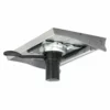 ATTWOOD Seat Mount Plated Steel with Slider, Right Handle