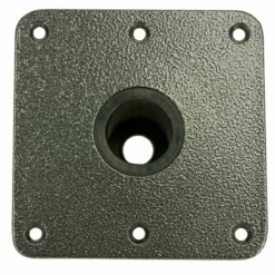 SPRINGFIELD 7" X 7" Non-Locking Spring-Lock™ Base, Powder Coat Finish -Boat Seating Sales Shop 17070491 2 1500