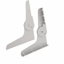 SPRINGFIELD Small Pinchless Hinges, White Finish