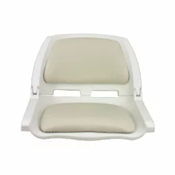 SPRINGFIELD Traveler Folding Seat, White Upholstery With White Shell -Boat Seating Sales Shop 17071465 1500
