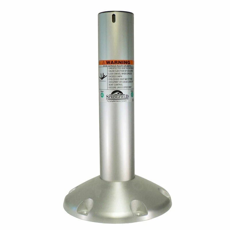 SPRINGFIELD 15" H X 2 7/8" Locking Second Generation Pedestal Anodized Finish 3 SPRINGFIELD 15" H X 2 7/8" Locking Second Generation Pedestal Anodized Finish