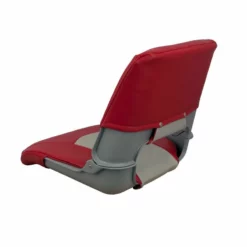 SPRINGFIELD Skipper Folding Seat, Red And Gray Upholstery With Gray Shell -Boat Seating Sales Shop 17072893 3 1500