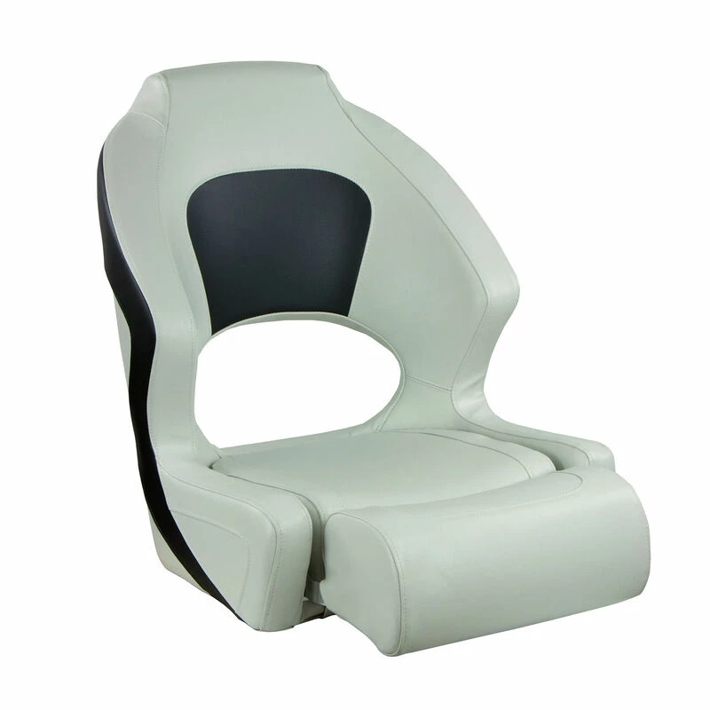 SPRINGFIELD Deluxe Sport Flip-Up Seat, Charcoal And White Upholstery 3 SPRINGFIELD Deluxe Sport Flip-Up Seat, Charcoal And White Upholstery