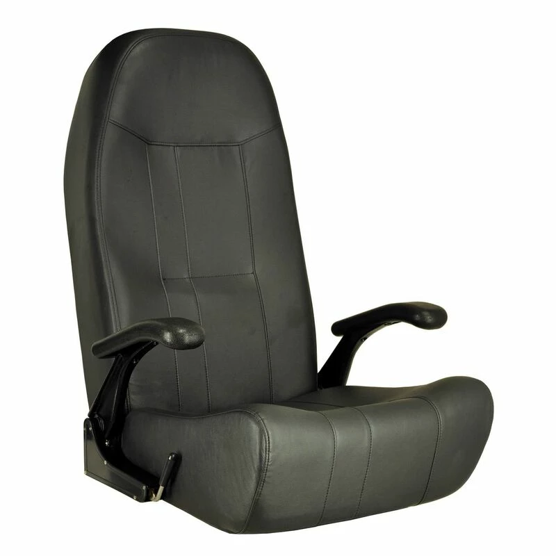 SPRINGFIELD Norwegian Helm Seat with Black Upholstery 4 SPRINGFIELD Norwegian Helm Seat with Black Upholstery - Image 2