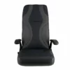 SPRINGFIELD Norwegian Helm Seat with Charcoal and Black Upholstery -Boat Seating Sales Shop 17075193 1500