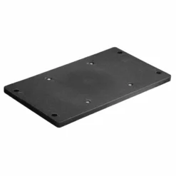 WISE SEATING Bucket Seat Mounting Plate, Black