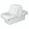 WISE SEATING 10" Base Lounge with Z-Bar, White -Boat Seating Sales Shop 17097312 LRG