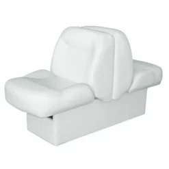 WISE SEATING 10" Base Lounge with Z-Bar, White