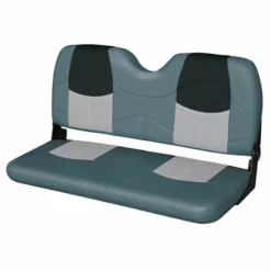 WISE SEATING 42" Bench Seat, Charcoal/Gray/Black