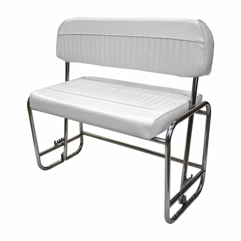 WISE SEATING Deluxe Pontoon Series Stainless Steel Swingback Seat Frame 3 WISE SEATING Deluxe Pontoon Series Stainless Steel Swingback Seat Frame