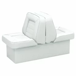 WISE SEATING 10" Base Lounge Seat, White