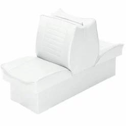 WISE SEATING 8" Base Lounge Seat, White