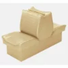 WISE SEATING 8" Base Lounge Seat, Sand -Boat Seating Sales Shop 17099607 LRG