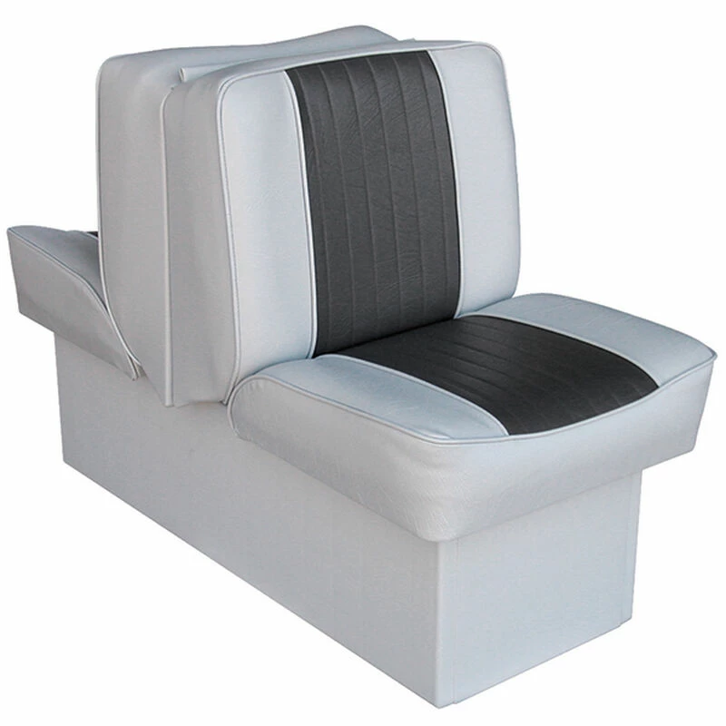 WISE SEATING 10" Base Run-a-Bout Lounge Seat, Gray/Charcoal 3 WISE SEATING 10" Base Run-a-Bout Lounge Seat, Gray/Charcoal