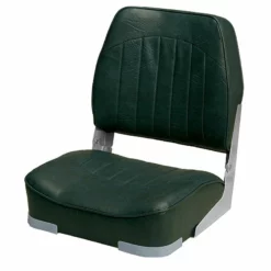 WISE SEATING Low Back Boat Seat, Green