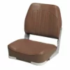 WISE SEATING Low Back Boat Seat, Brown -Boat Seating Sales Shop 17100314 LRG
