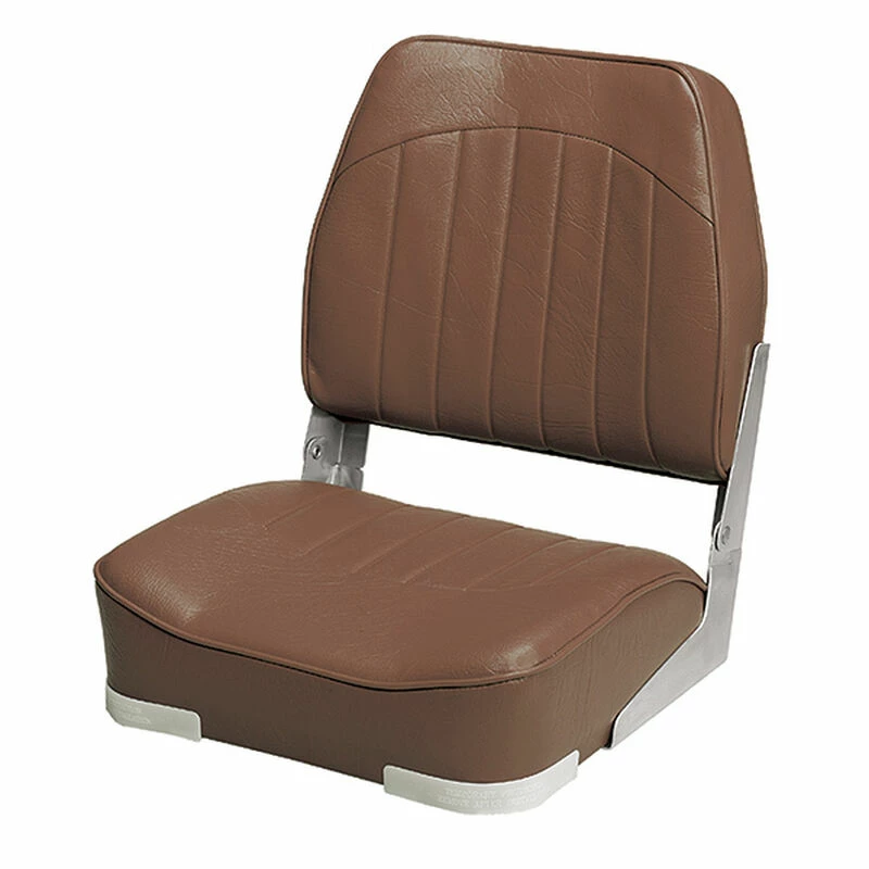WISE SEATING Low Back Boat Seat, Brown 3 WISE SEATING Low Back Boat Seat, Brown