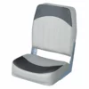 WISE SEATING High Back Boat Seat, Gray/Charcoal