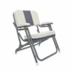 WEST MARINE Kingfish II Deck Chair, Gray Back, Powder-Coated Aluminum Frame -Boat Seating Sales Shop 20234589 1500.21052021033002