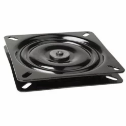 ATTWOOD Black Powder Coated Seat Swivel, 0° Tilt