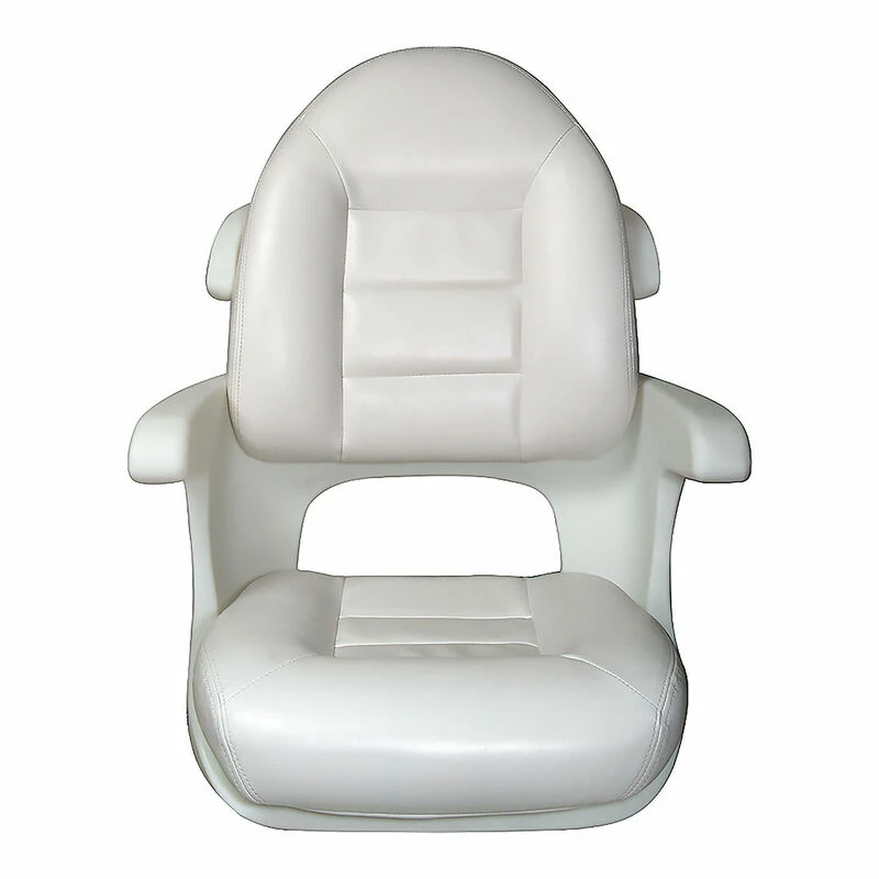 Tempress Elite Helm Seat, High Back, White 3 Tempress Elite Helm Seat, High Back, White