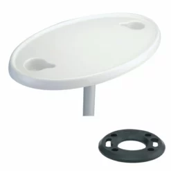 GARELICK ABS Oval Table Top, Includes 2 Cup Holders